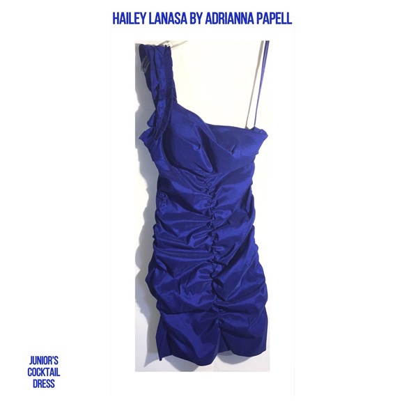 Cocktail Ruched Semi Formal Dress - Picture 1 of 2